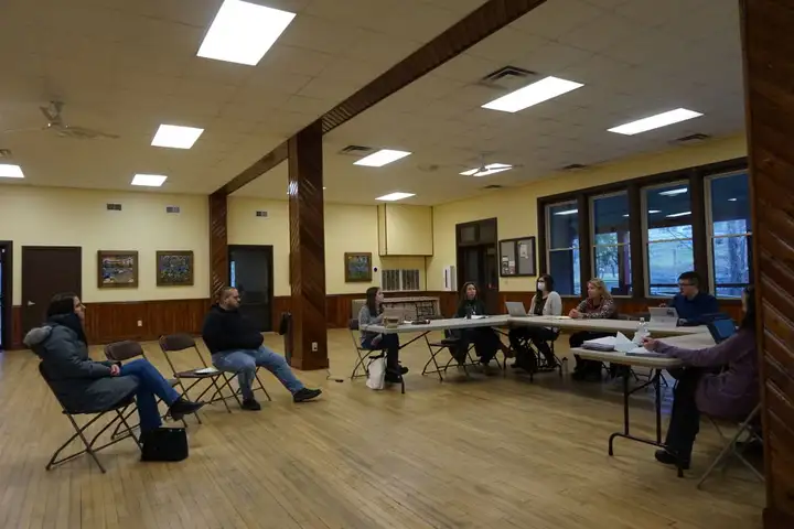 BOPARC Public Board Meeting at Marilla Center in Saberton's Marilla Park, January 2024